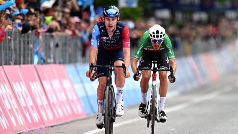 Giro : le Canadien Derek Gee termine la 8e étape 2e