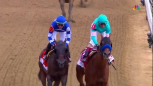 National Treasure tient tête à Blazing Sevens au Preakness