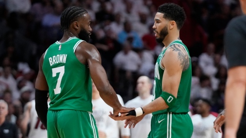 Première étape réussie : les Celtics survivent