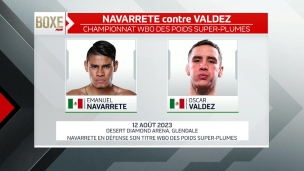 Navarrate défendra son titre contre Valdez