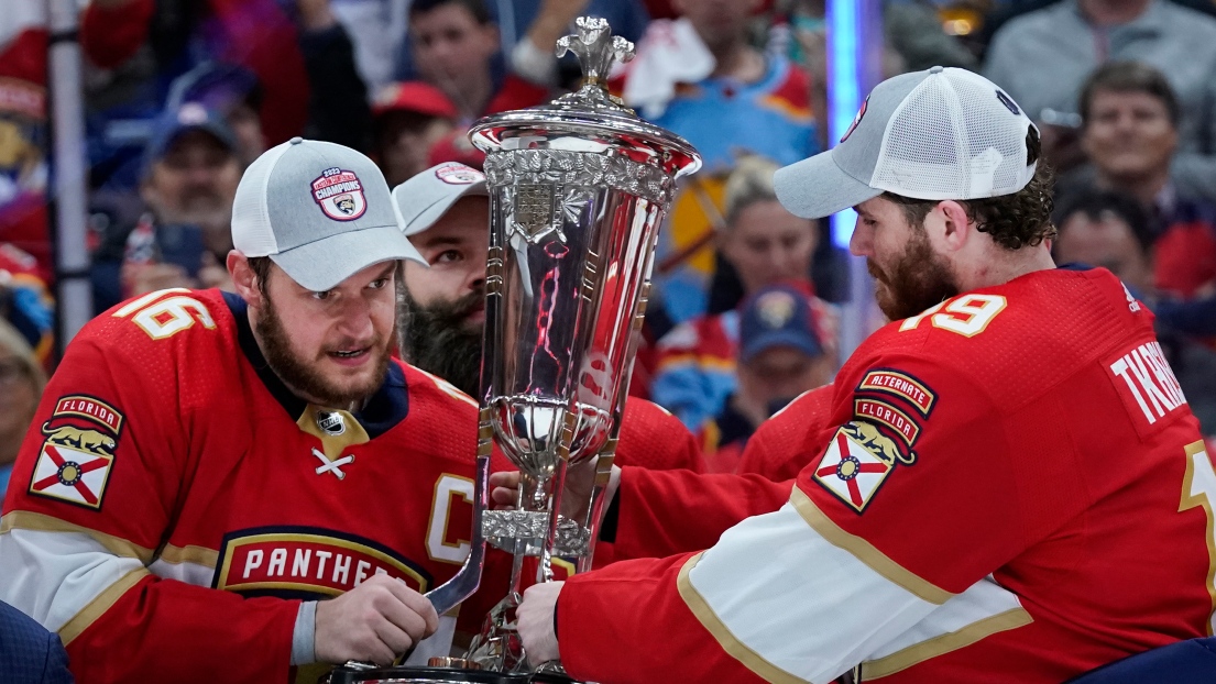 Séries LNH - Hockey : Matthew Tkachuk Envoie Les Panthers En Finale De ...