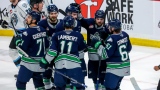 Dylan Guenther, Nolan Allan, Brad Lambert, Jared Davidson, Kyle Crnkovic et Kevin Korchinski