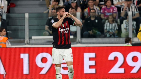 L'AC Milan assure la Ligue des champions grâce à Giroud