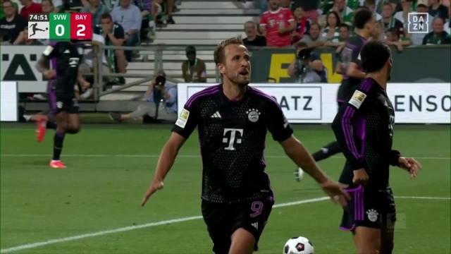Harry Kane marque son 1er avec le Bayern