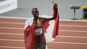 Marco Arop remporte l'or au 800 m