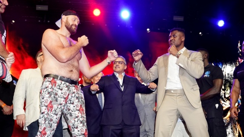 Ngannou sait qu'il n'a rien à perdre contre Fury