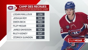 Belle délégation au camp des recrues