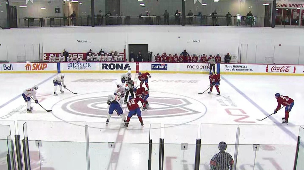 Tous les trios des matchs intraéquipes des Canadiens