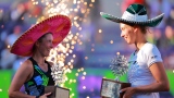 Storm Hunter et Elise Mertens