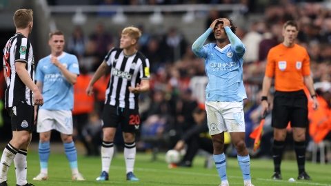 Man City éliminé d'entrée en Coupe de la Ligue