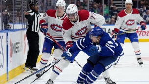 Canadiens 5 - Maple Leafs 4 (Prolongation)     