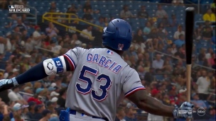 Circuit et « bat flip » pour Garcia!