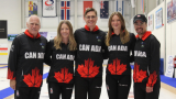 L'équipe canadienne de curling mixte