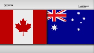 Canada 5 - Australie 0
