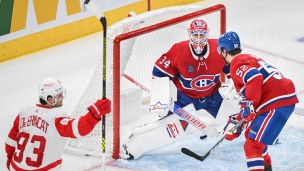 Red Wings 5 - Canadiens 4 (Prolongation) 
