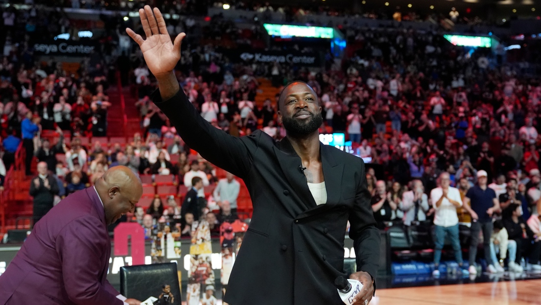 NBA le Heat dévoilera une statue en l'honneur de Dwyane Wade à Miami