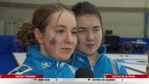 L'amour pour le curling chez les soeurs Bédard