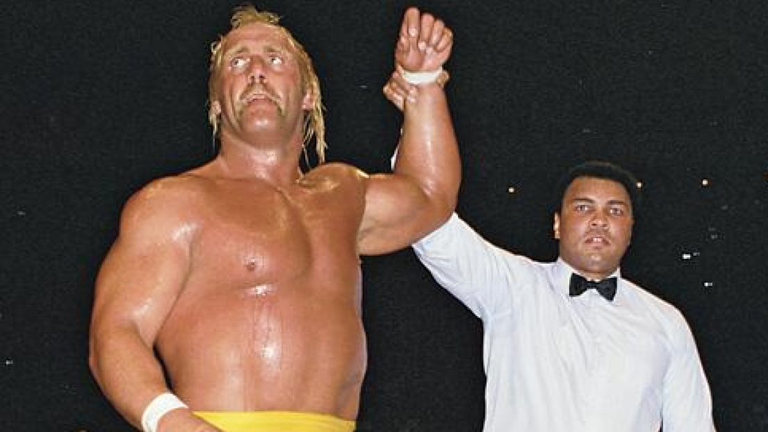 Mohamed Ali et Hulk Hogan