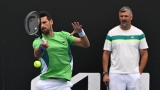 Novak Djokovic et Goran Ivanisevic