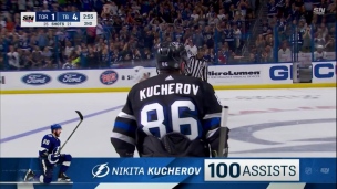 100e passe pour Kucherov!