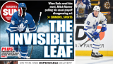 La page du Toronto Sun critiquant le jeu de Mitch Marner en séries.