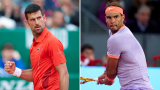 Novak Djokovic et Rafael Nadal
