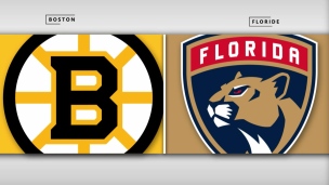Bruins 1 - Panthers 6