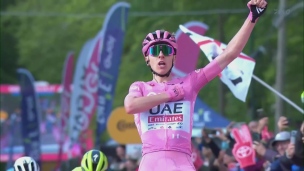 Tadej Pogacar remporte la 8e étape du Giro d'Espagne