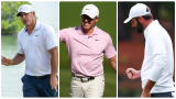 Brooks Koepka, Rory McIlroy et Scottie Scheffler