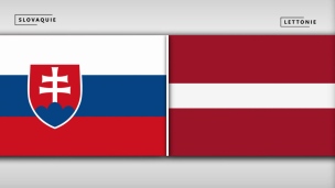 Slovaquie 2 - Lettonie 3 (Tirs de barrage)