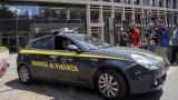 Une voiture des autorités financières italiennes.