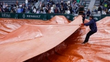 Pluie à Roland-Garros