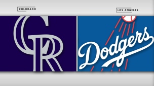 Rockies 0 - Dodgers 4