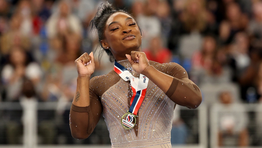 Gymnastique : Simone Biles Sacrée Pour La 9e Fois Championne Des États ...