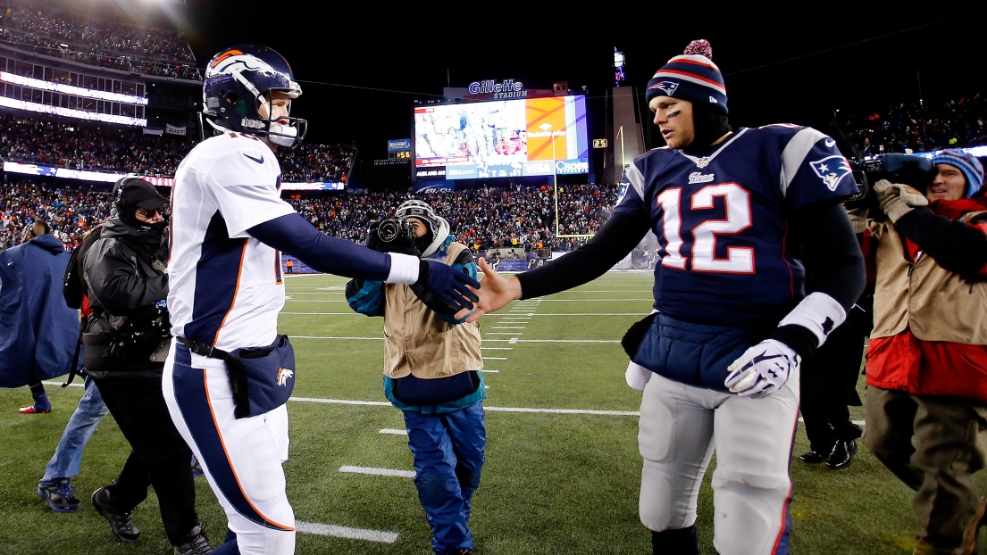 Peyton Manning et Tom Brady