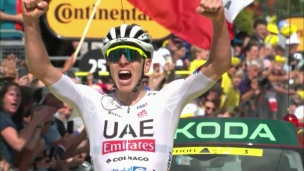 Tour de France : Pogacar s'empare du maillot jaune