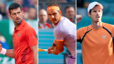 Novak Djokovic, Rafael Nadal et Andy Murray