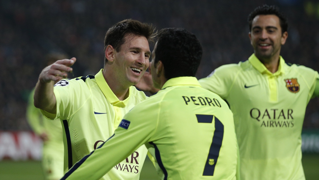 Lionel Messi et ses coéquipiers