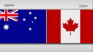 Australie 74 - Canada 77