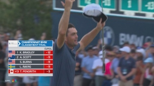 Keegan Bradley remporte le Championnat BMW