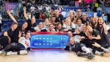 L'équipe canadienne féminine de volleyball assis 