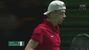 Shapovalov règle le cas de la Grand-Bretagne