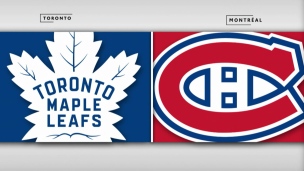 Maple Leafs 5 - Canadiens 4