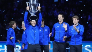 Alcaraz offre la Coupe Laver à l'Europe