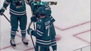 Celebrini, 1er marqueur des Sharks en matchs préparatoires