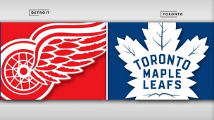 Red Wings 2 - Maple Leafs 3