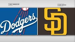 Dodgers 5 - Padres 6