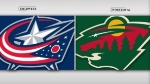 Blue Jackets 2 - Wild 3