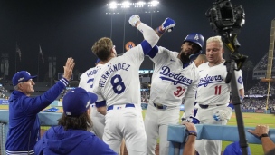 Padres 0 - Dodgers 2