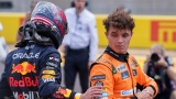 Lando Norris et Max Verstappen